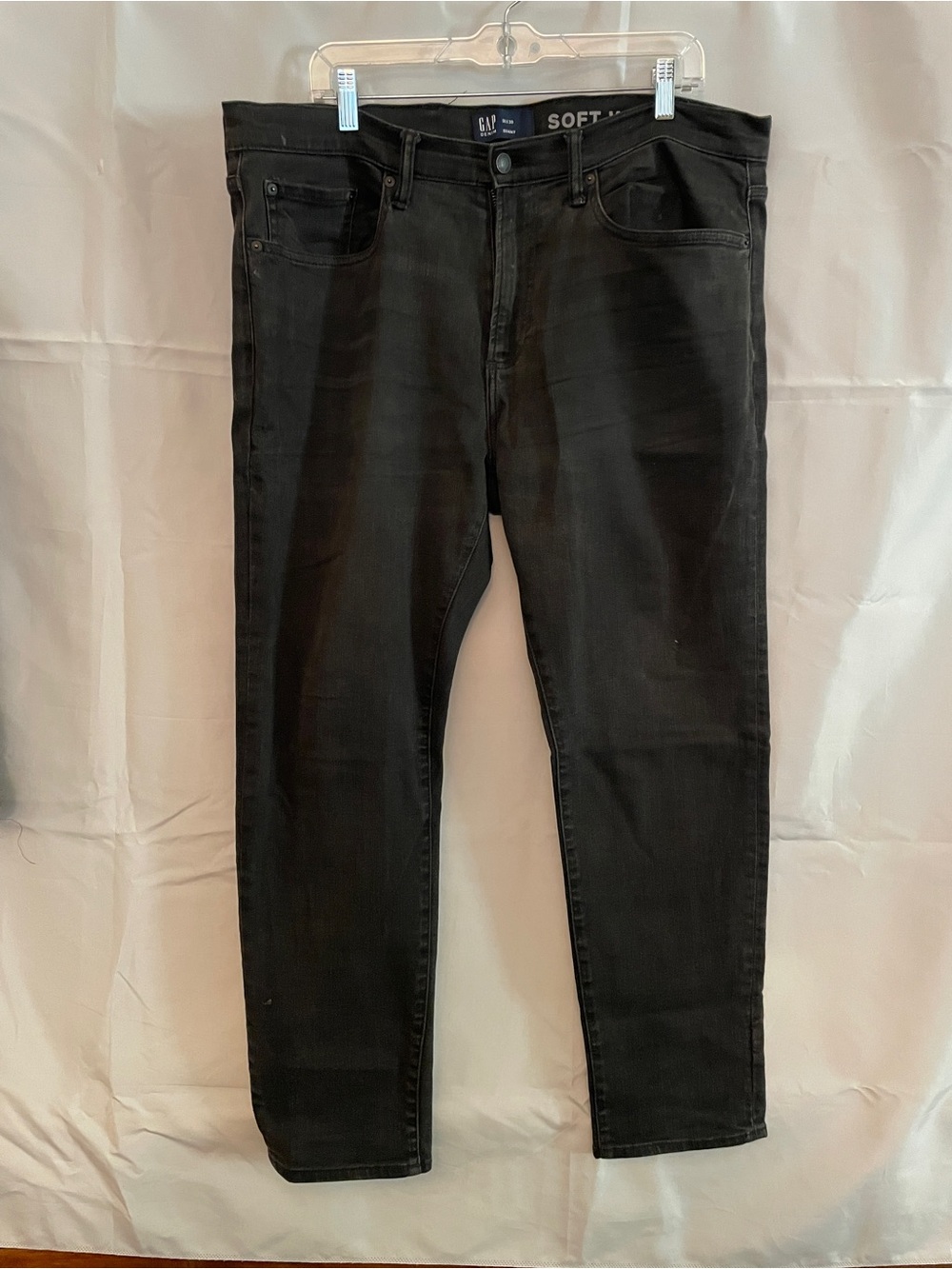 Gap Skinny Men's Soft Wear Max Black Jeans - Classic Fit